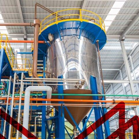 Miniatura equipos palma de aceite: Tanque Clarificador